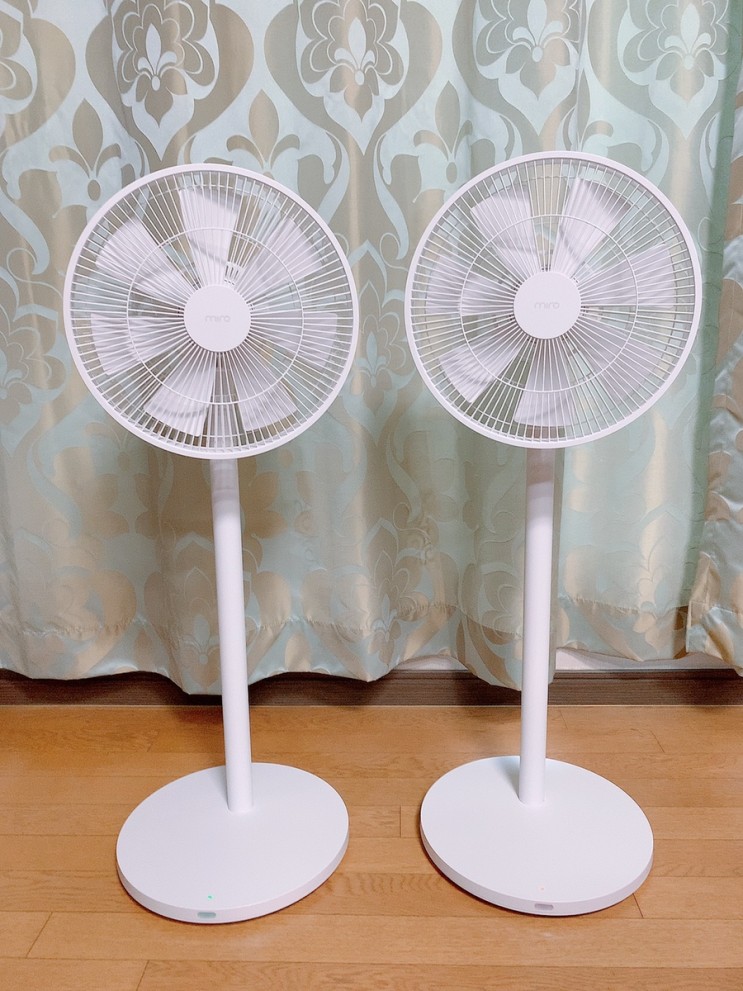 미로 무선선풍기 MF02 구매 후기 , 장점 . 단점 비교