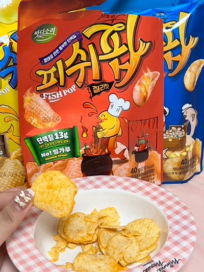글루텐프리 단백질 스낵 피쉬팝 ! 다이어트 입터짐 방지용 과자 강추!