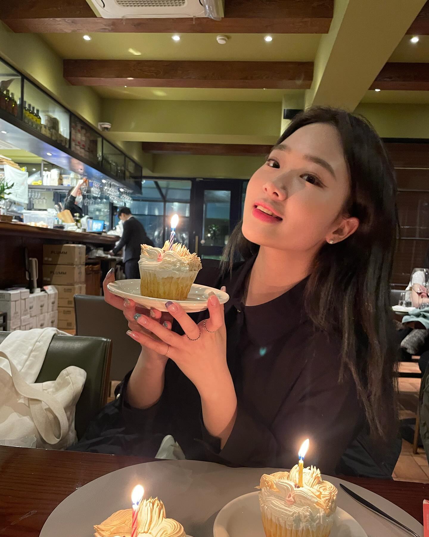 작년이랑 올해두 🤍 #🎂
