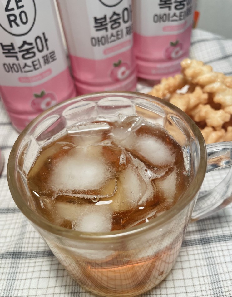 아이스티, 맥널티 제로칼로리 복숭아 아이스티