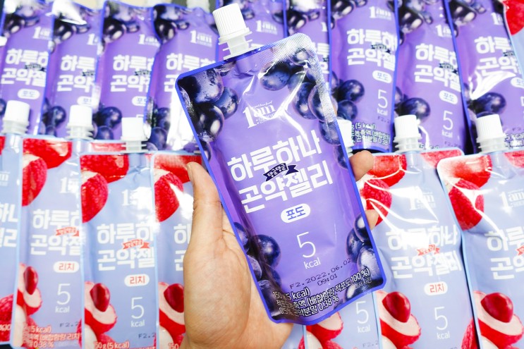 다이어트곤약젤리 찐으로 맛있는건 하루하나곤약젤리였어