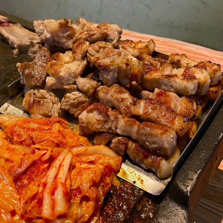 [신중동 고기집] 하남돼지 부천중동점 삼겹살 찐이야~