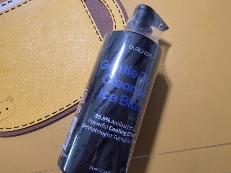 [OURCHEMI] 젠틀 존 클렌저 아이스블래스트 남성청결제 300mL