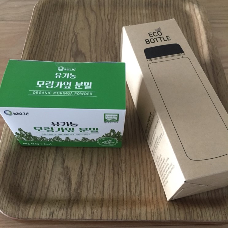 어반솔릭 유기농 모링가 분말 맛있다:-)