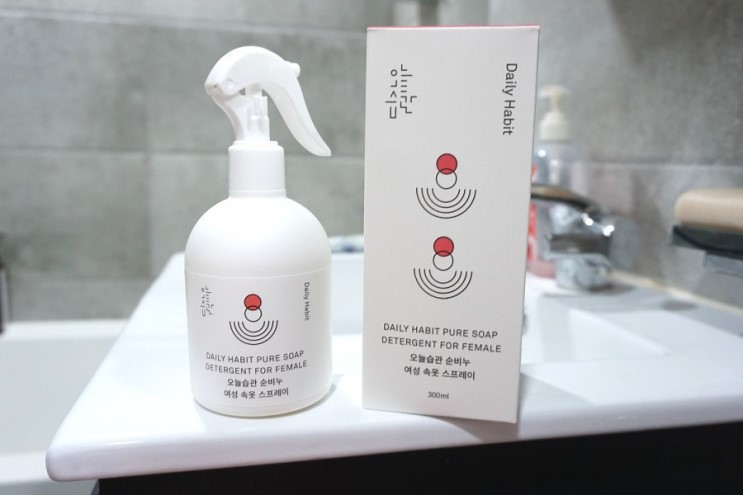 속옷세제/친환경세제/손빨래세제/속옷전용세제/속옷세제 : 오늘습관 순비누 여성속옷 스프레이