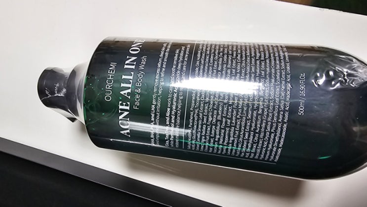 [OURCHEMI] 아크네 비건 올인원 바디워시 500mL
