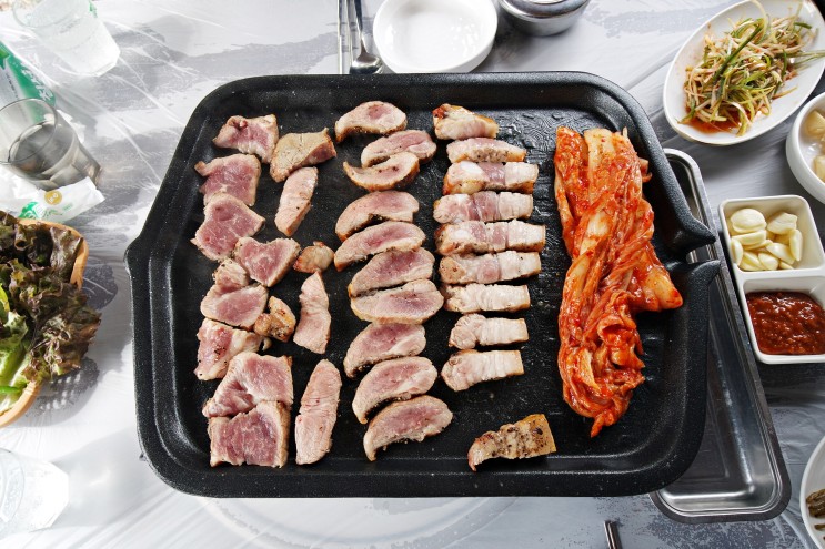 여주 맛집 숲을그리다 참숯초벌구이 하르방 다녀왔어요