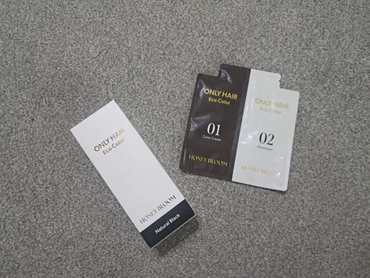 허니블룸 온니헤어 에코컬러 염모제(염색약) 블로그 체험단 모집.