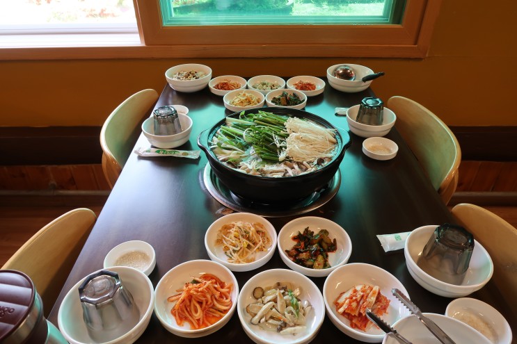 여주맛집 추천 상황버섯 오리백숙 하르방/ 카페 포레스트
