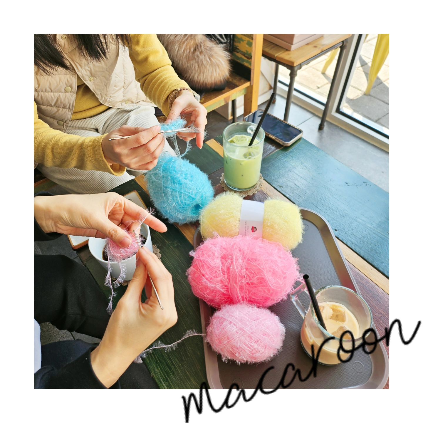 간만에 공리단길
햇살좋고
맛난거 먹고
마카롱수세미 만들다가
대화하다보니 쏫았넹ㅋㅋ

#봄 #공리단길