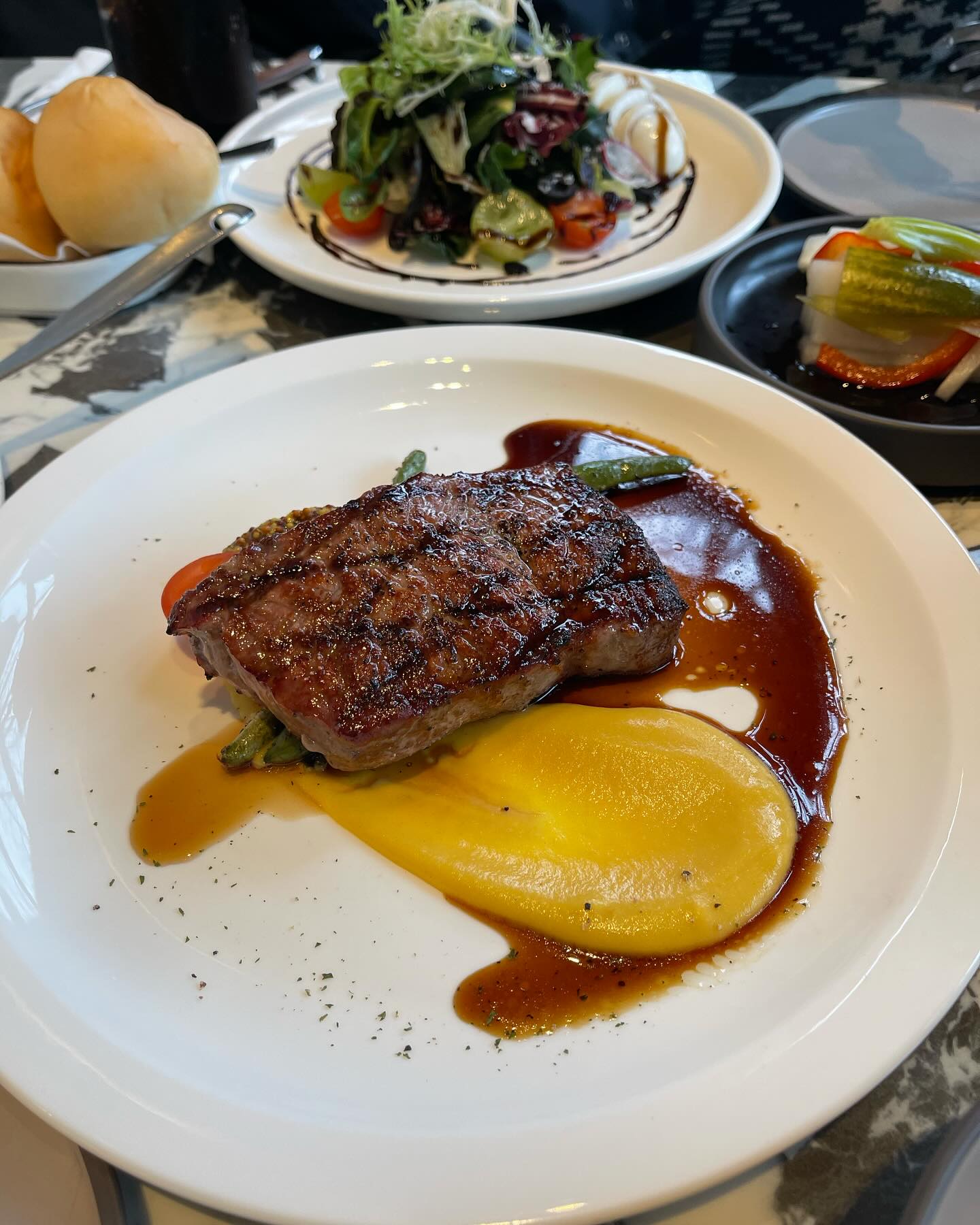 맛있는 식사..