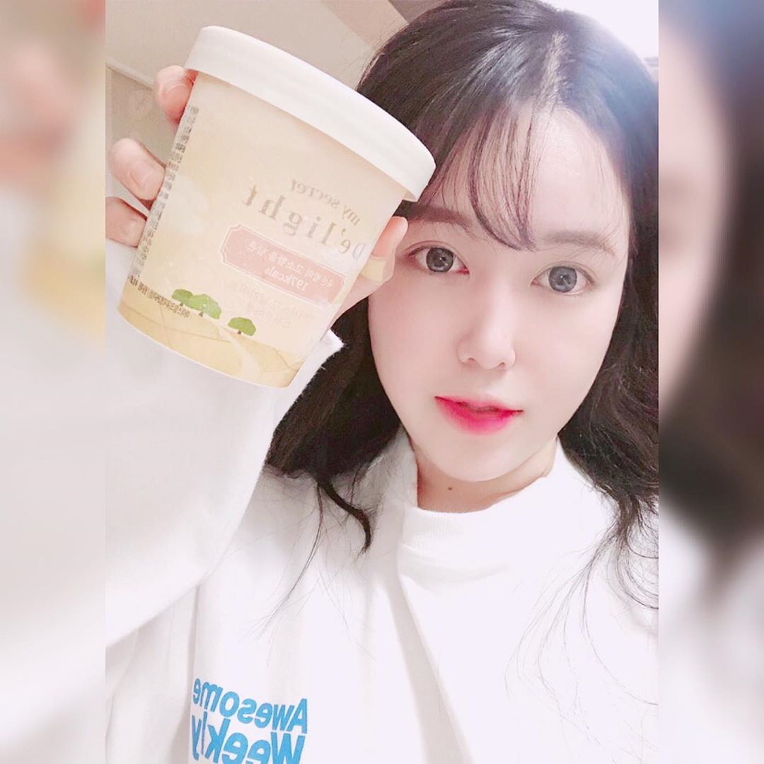 인배 on Instagram: “아직 출시되지않는  #마이비밀 #마이비밀아이스크림 🍦 파인트 사이즈 한통 다먹어도  200칼로리가 안되는 100칼로리대의 착한 아이스크림 💜  당류도 낮고 다른 다이어트아이스크림들보다 성분 👍🏻 !! 보통 칼로리가 낮으면 맛이없는데 이건 칼로리가…”