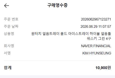 푸쉬 빅 얼음 트레이 리뷰어 모