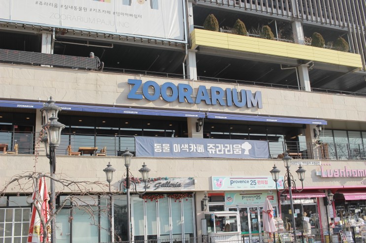 파주 프로방스 실내동물원 쥬라리움 키즈카페
