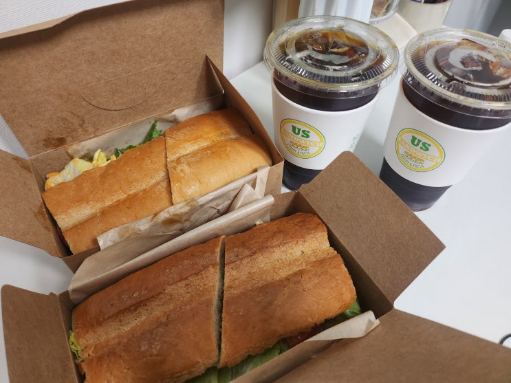 강동구샌드위치 맛집 어스샌드위치 바게트샌드위치 너무 맛있어요!