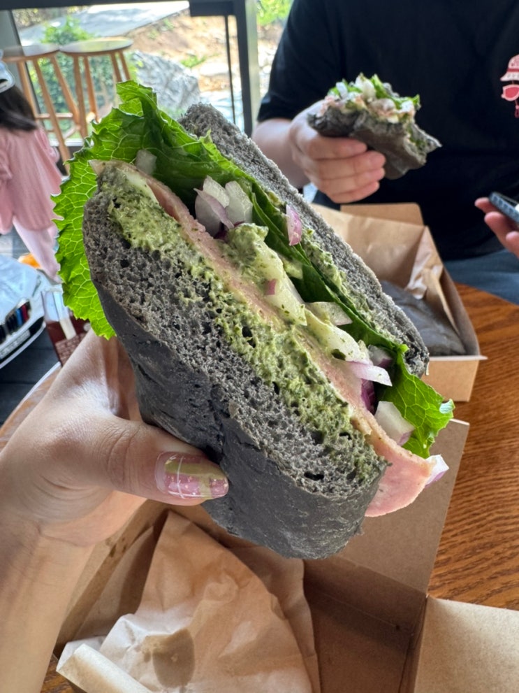 석바위역 샌드위치맛집 주안 어스샌드위치 인천디저트 바게트
