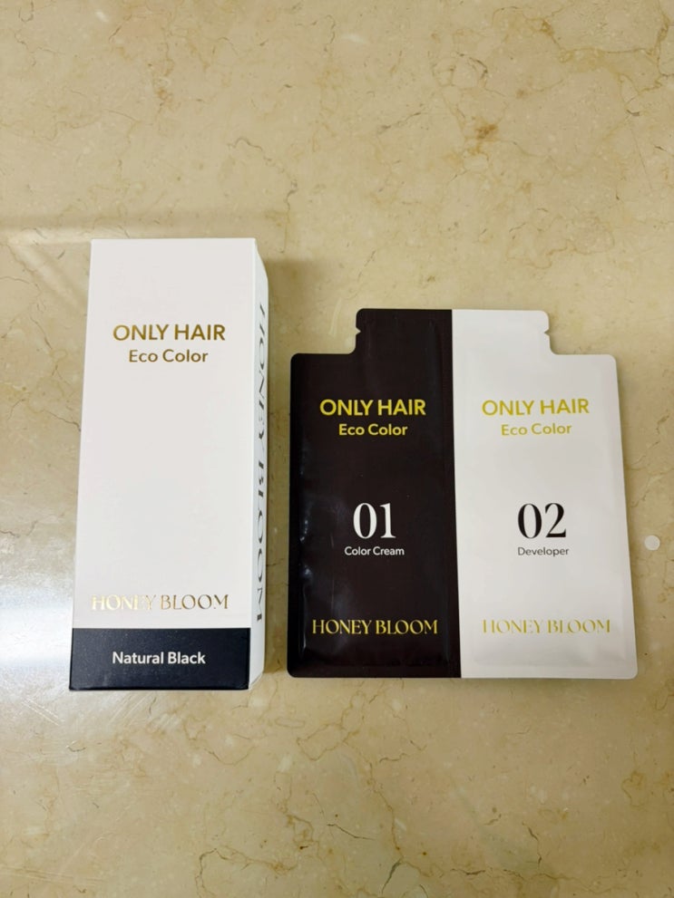 허니블룸 온니헤어 에코컬러 염모제(염색약) 블로그 체험단 모집.