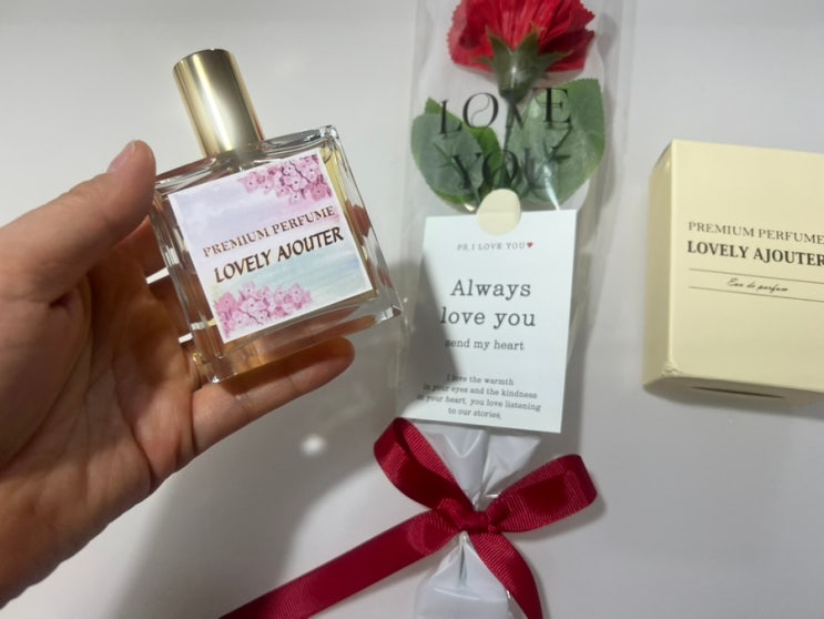 여자가좋아하는향수, 러블리 아쥬떼 오 드 퍼퓸 향에 반했어요