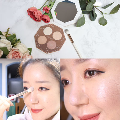 하이라이터추천 디어달리아 이터널 샤인 일루미네이팅 팔레트 글램메이크업으로 하기 좋아요