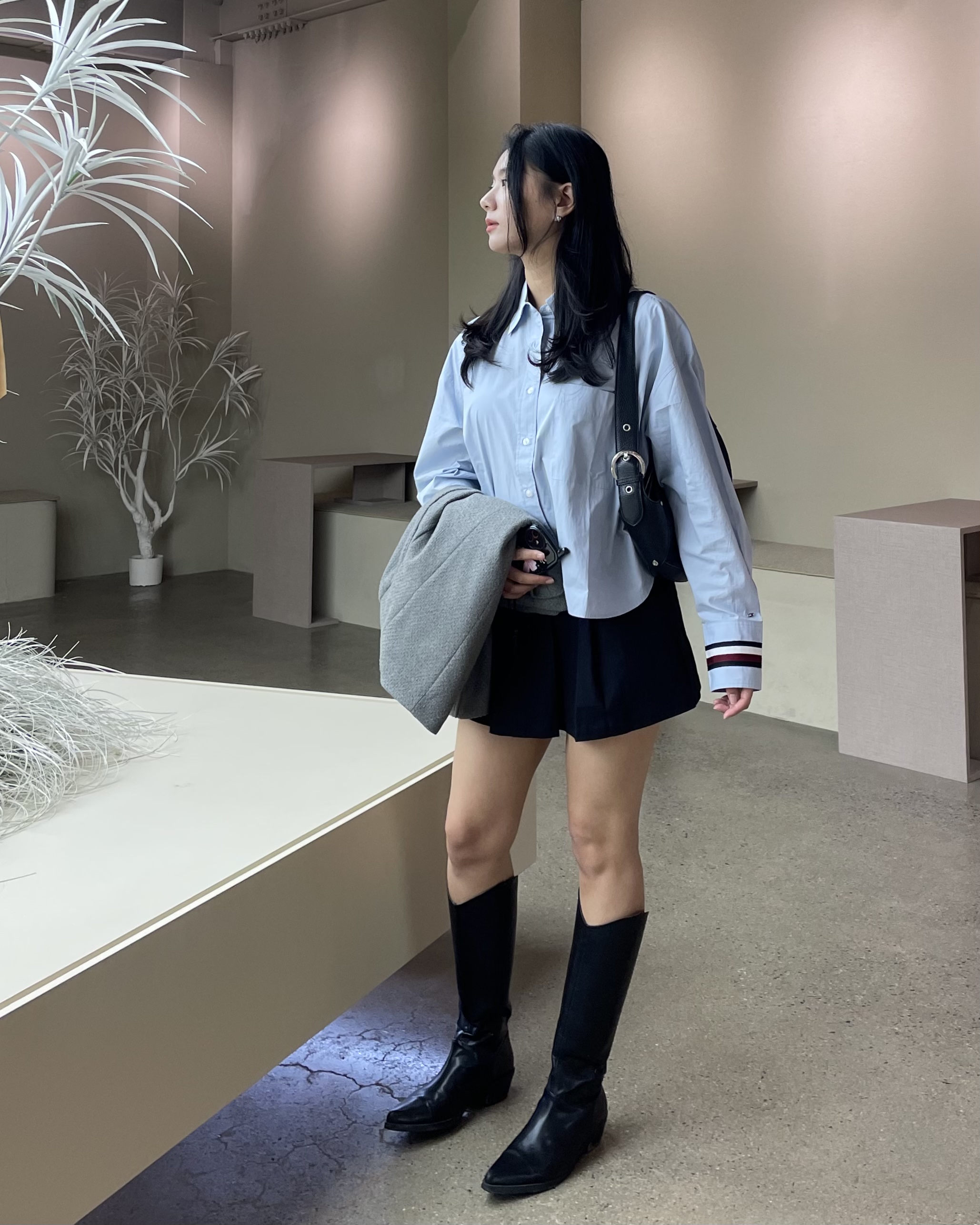 애정 가득 담은 패션리뷰가 필요하시다면! 우디한 무드/자연스러운 리뷰🧺 2